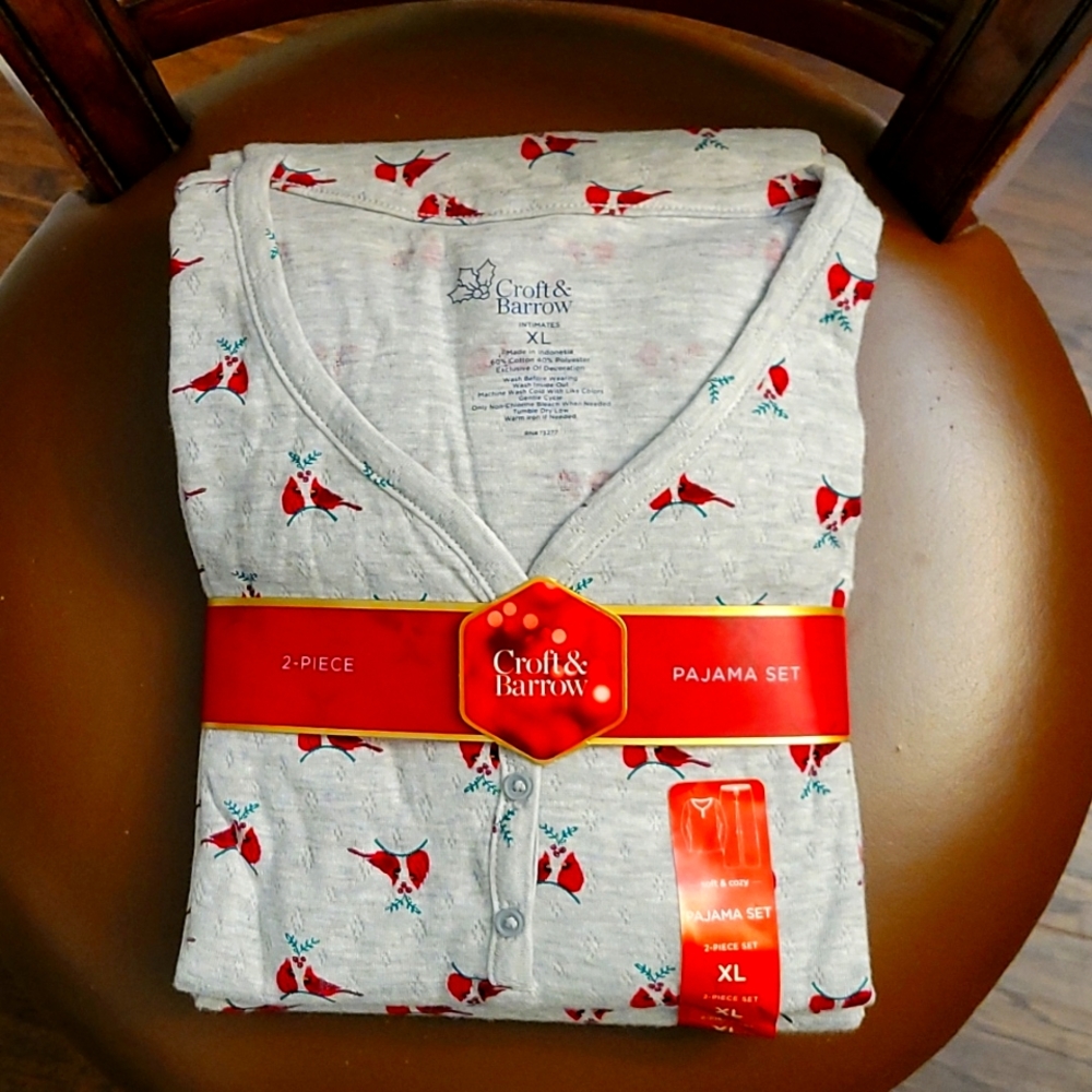Croft & barrow new pj set xl
